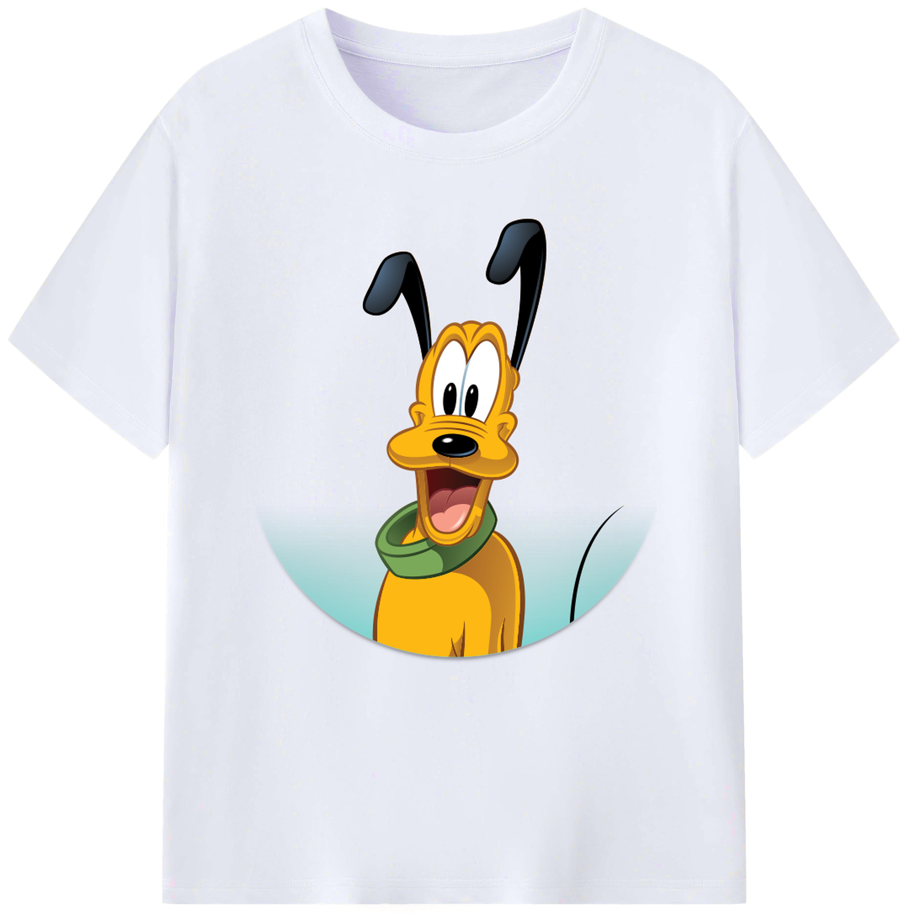 （画像用） ミッキーマウス Mickey Mouse レディースカジュアルプリントTシャツ（綿100％）