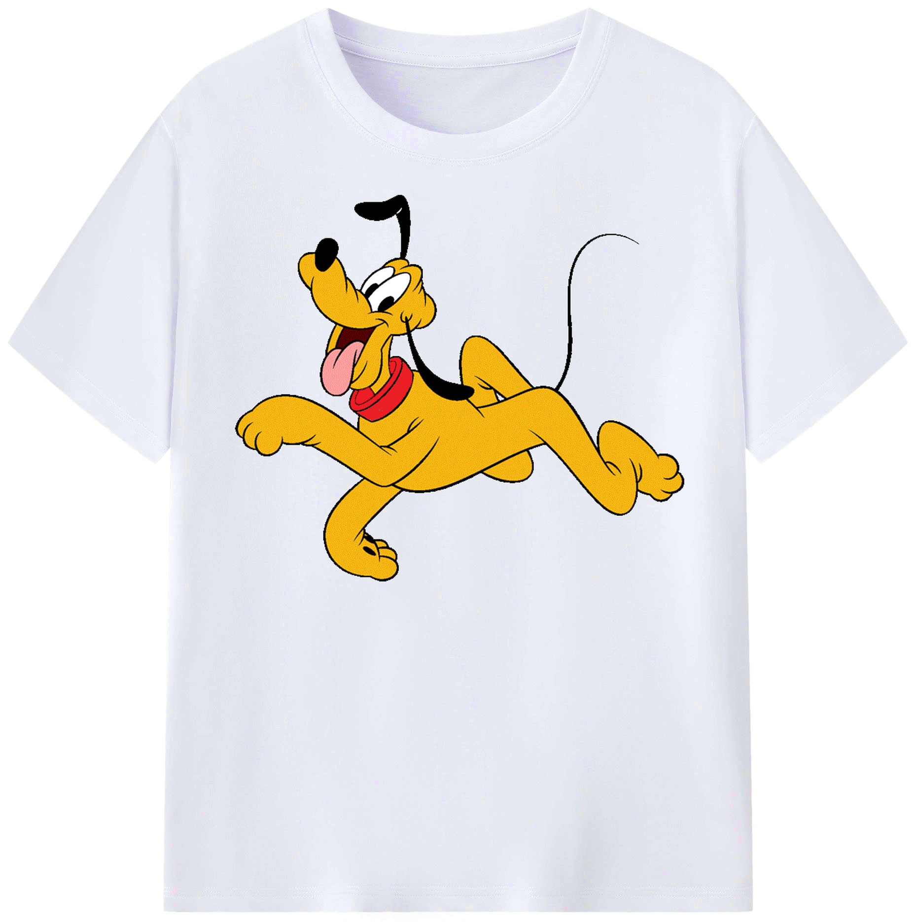 （画像用） ミッキーマウス Mickey Mouse レディースカジュアルプリントTシャツ（綿100％）