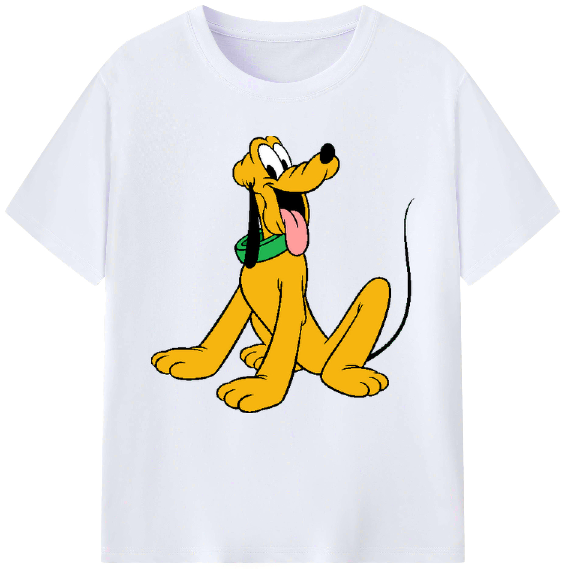 （画像用） ミッキーマウス Mickey Mouse レディースカジュアルプリントTシャツ（綿100％）
