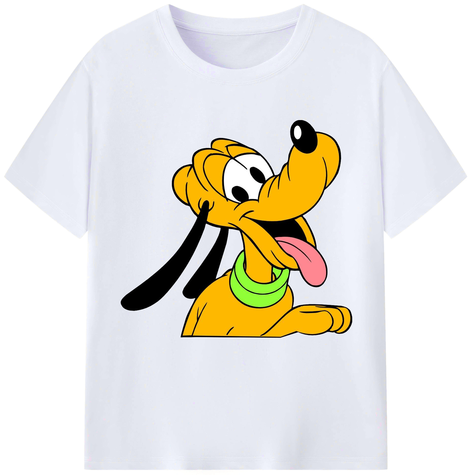 （画像用） ミッキーマウス Mickey Mouse レディースカジュアルプリントTシャツ（綿100％）