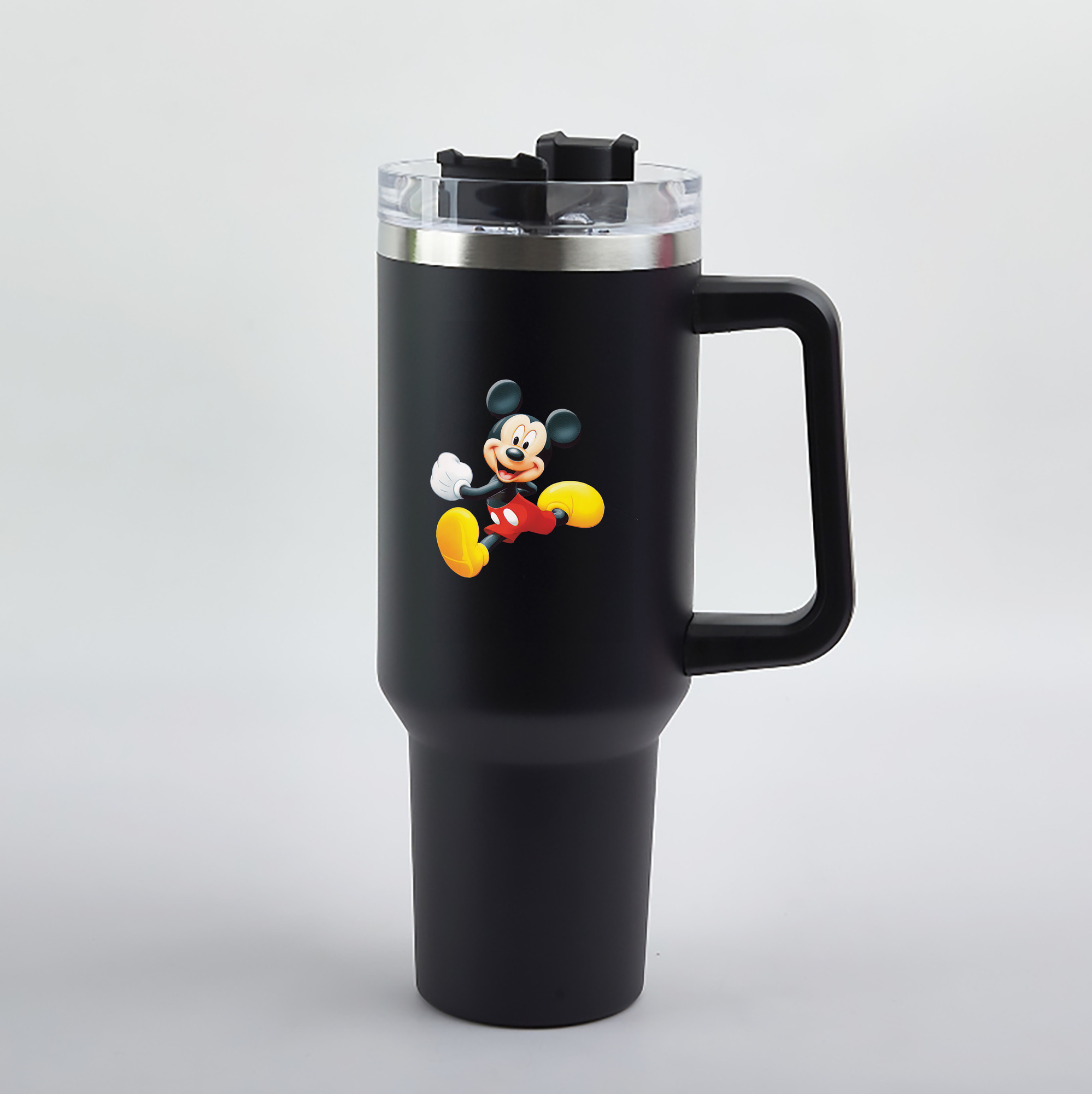 （画像用） ミッキーマウス Mickey Mouse 1200mL車用タンブラー（カラープリント）