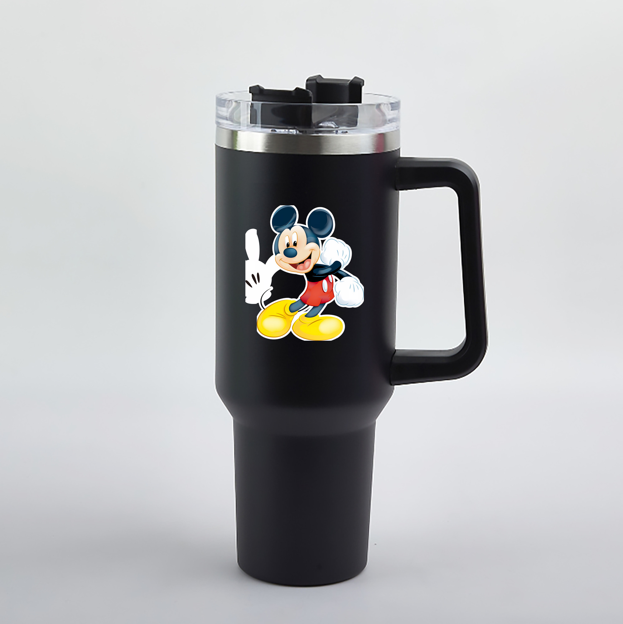 （画像用） ミッキーマウス Mickey Mouse 1200mL車用タンブラー（カラープリント）