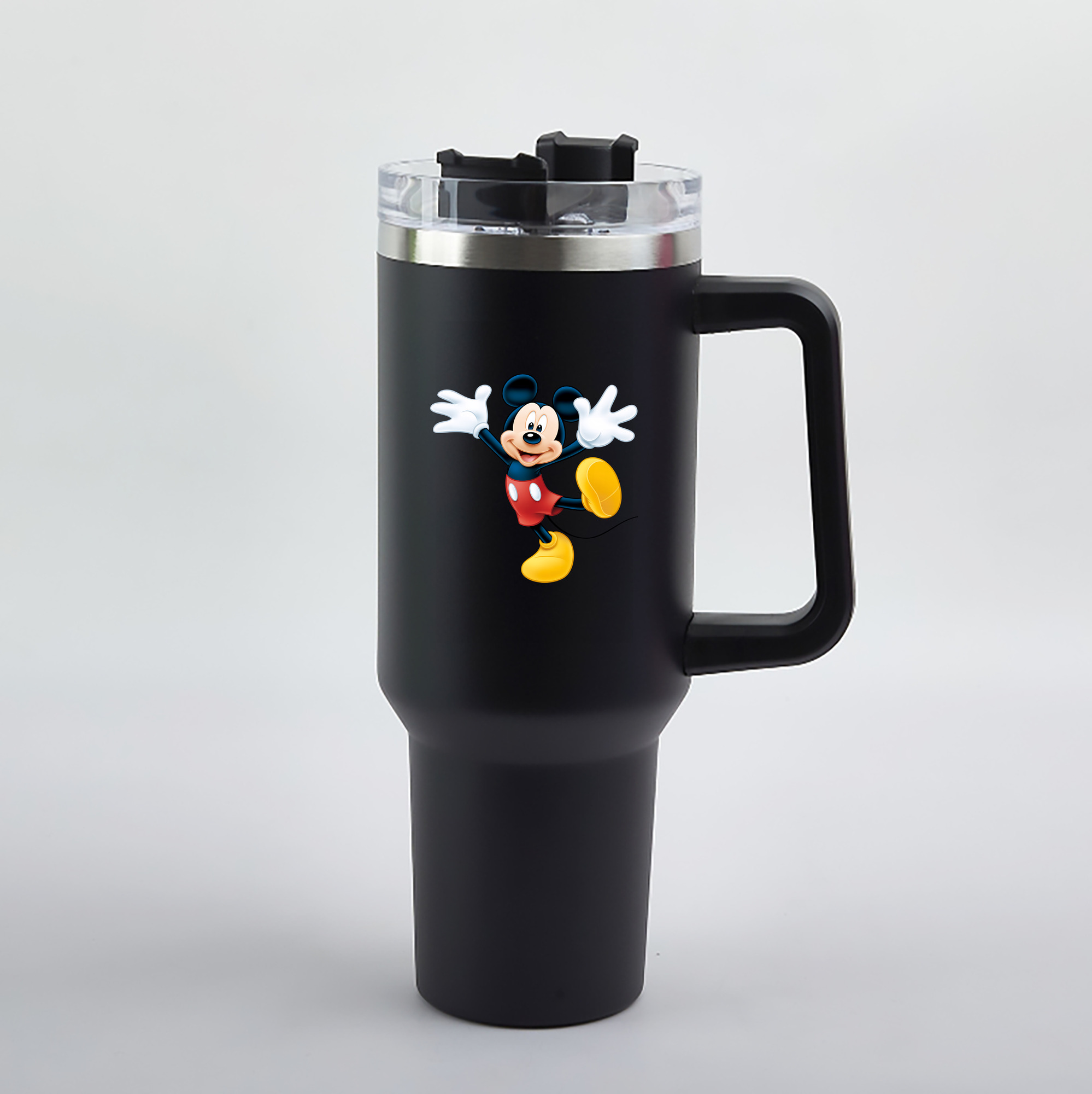 （画像用） ミッキーマウス Mickey Mouse 1200mL車用タンブラー（カラープリント）