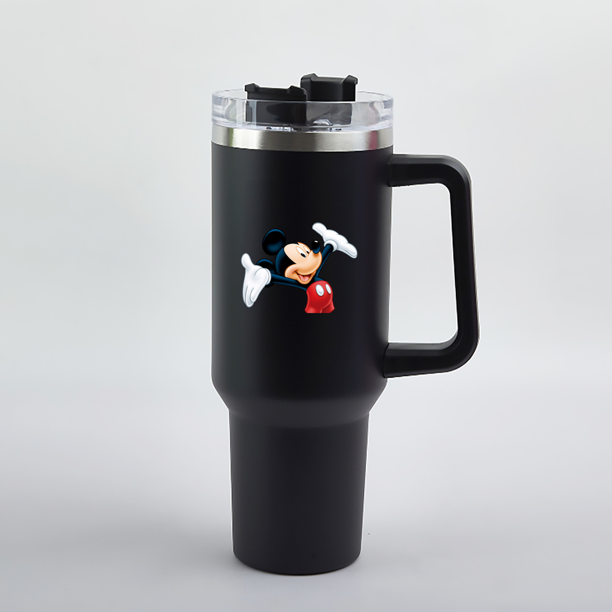 （画像用） ミッキーマウス Mickey Mouse 1200mL車用タンブラー（カラープリント）