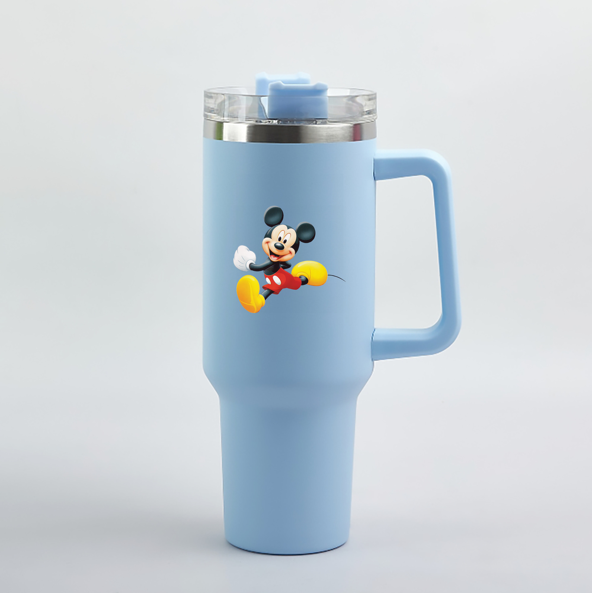 （画像用） ミッキーマウス Mickey Mouse 1200mL車用タンブラー（カラープリント）