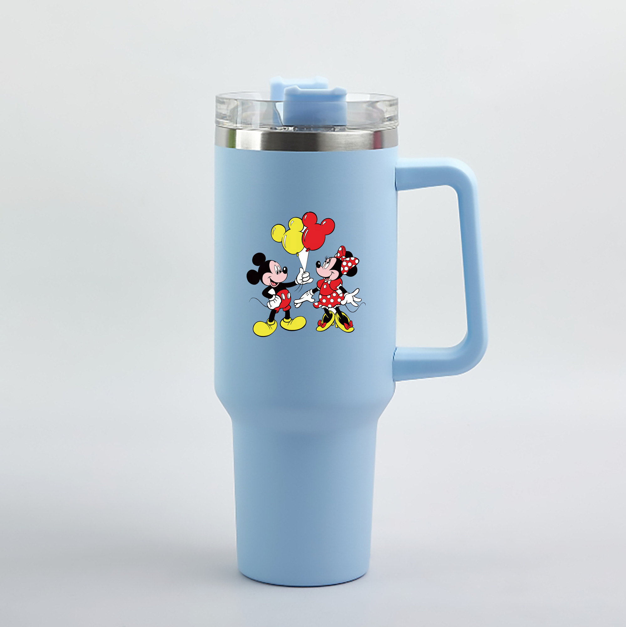 （画像用） ミッキーマウス Mickey Mouse 1200mL車用タンブラー（カラープリント）