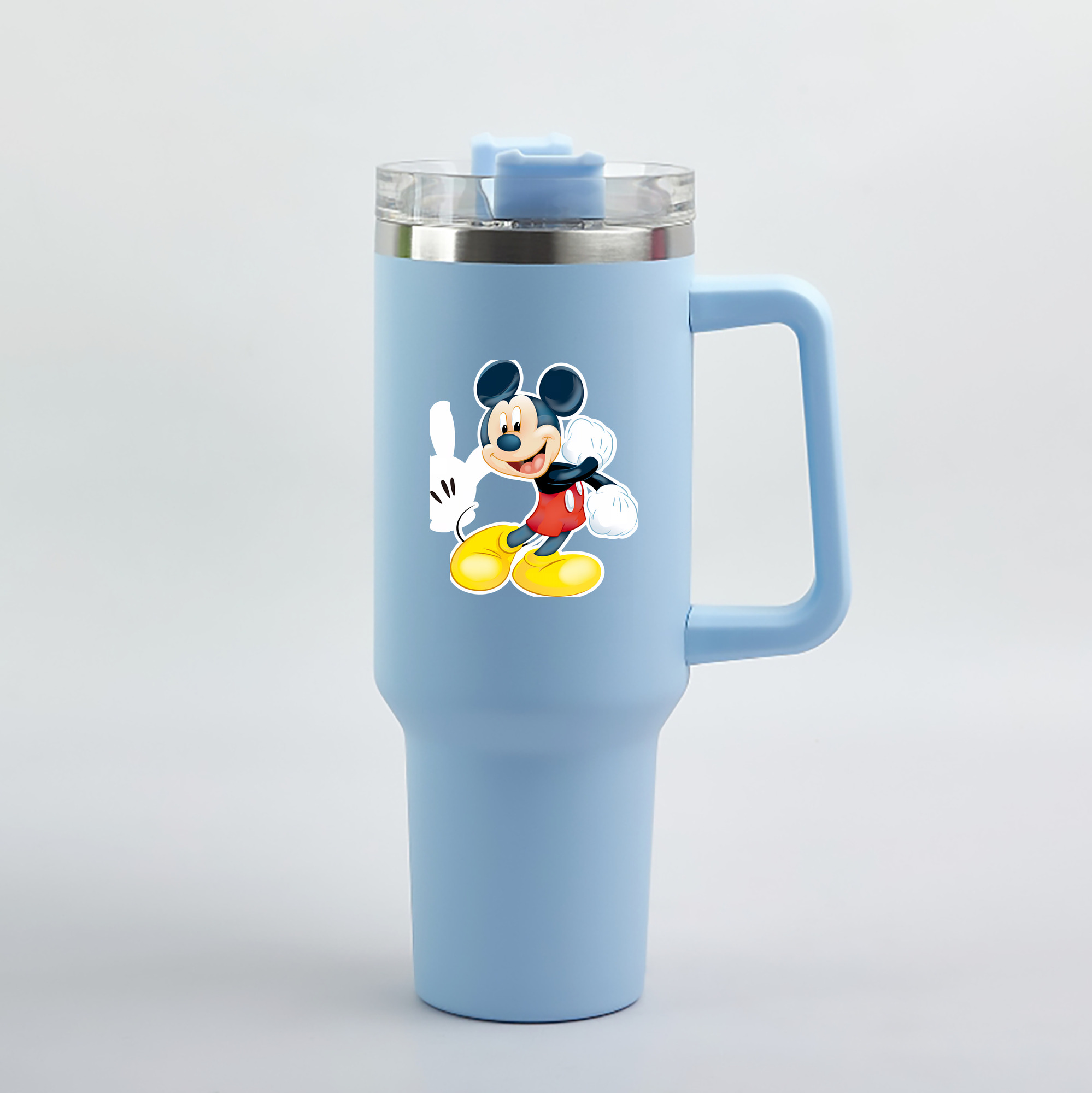 （画像用） ミッキーマウス Mickey Mouse 1200mL車用タンブラー（カラープリント）