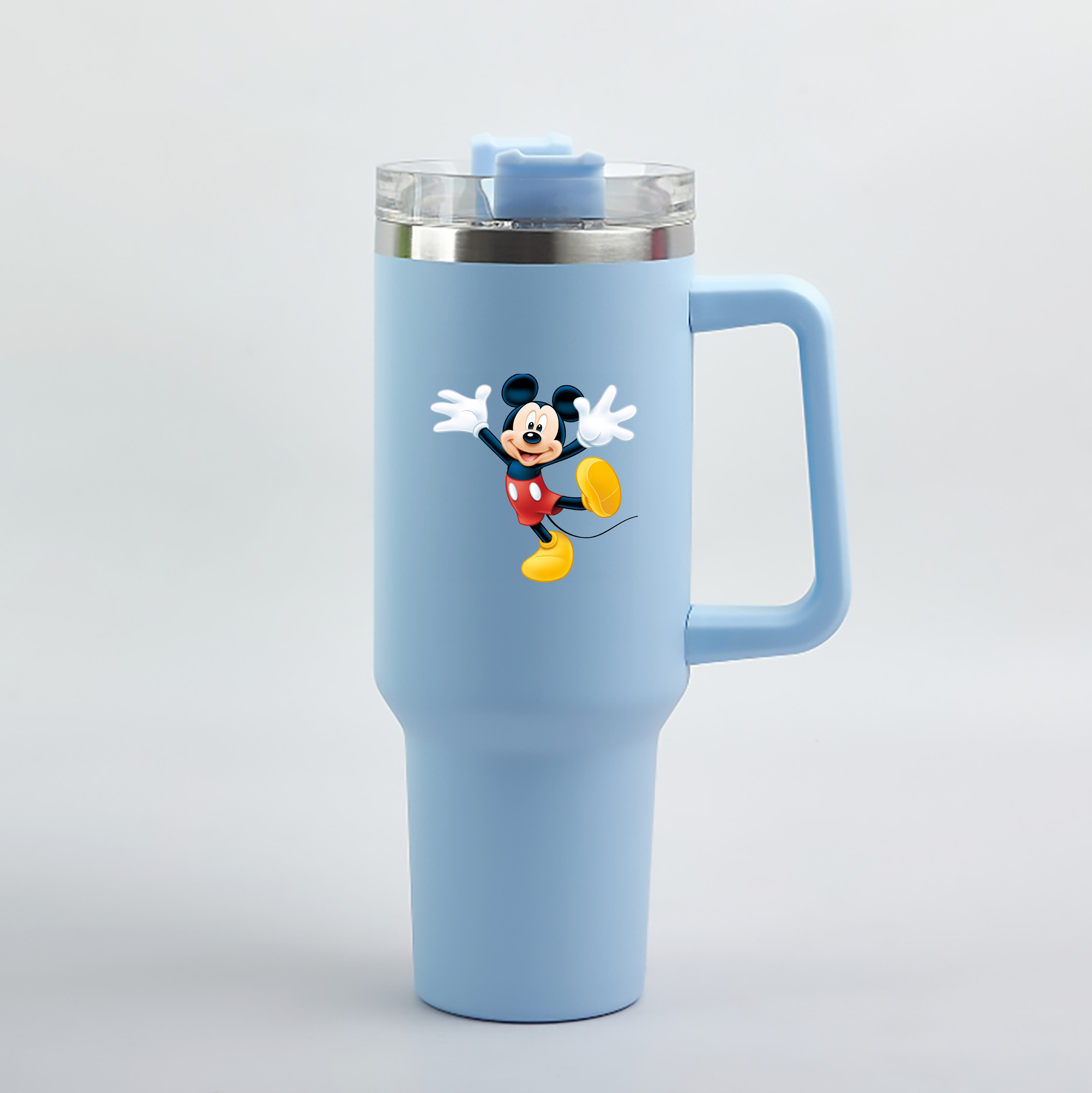 （画像用） ミッキーマウス Mickey Mouse 1200mL車用タンブラー（カラープリント）