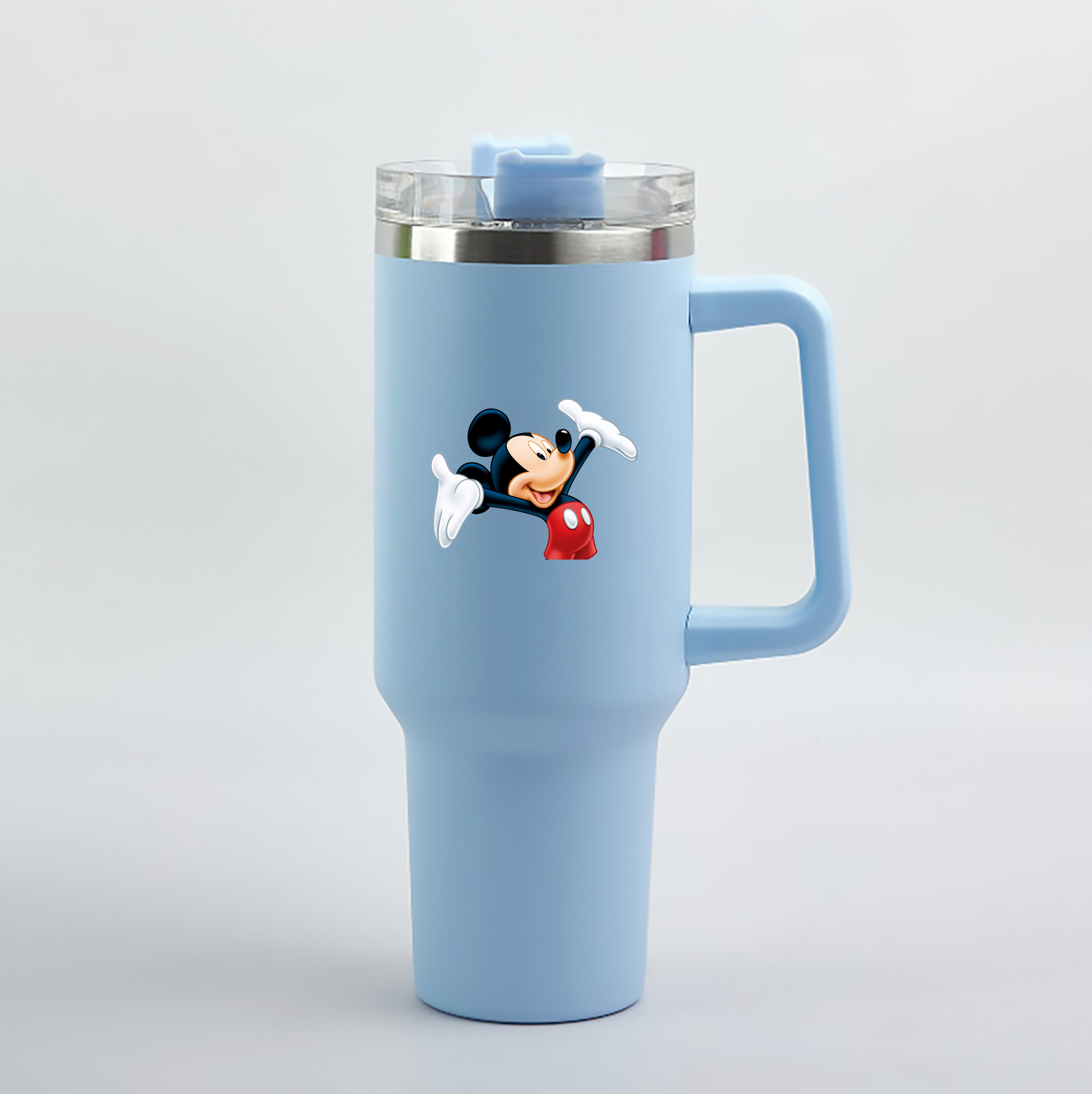 （画像用） ミッキーマウス Mickey Mouse 1200mL車用タンブラー（カラープリント）