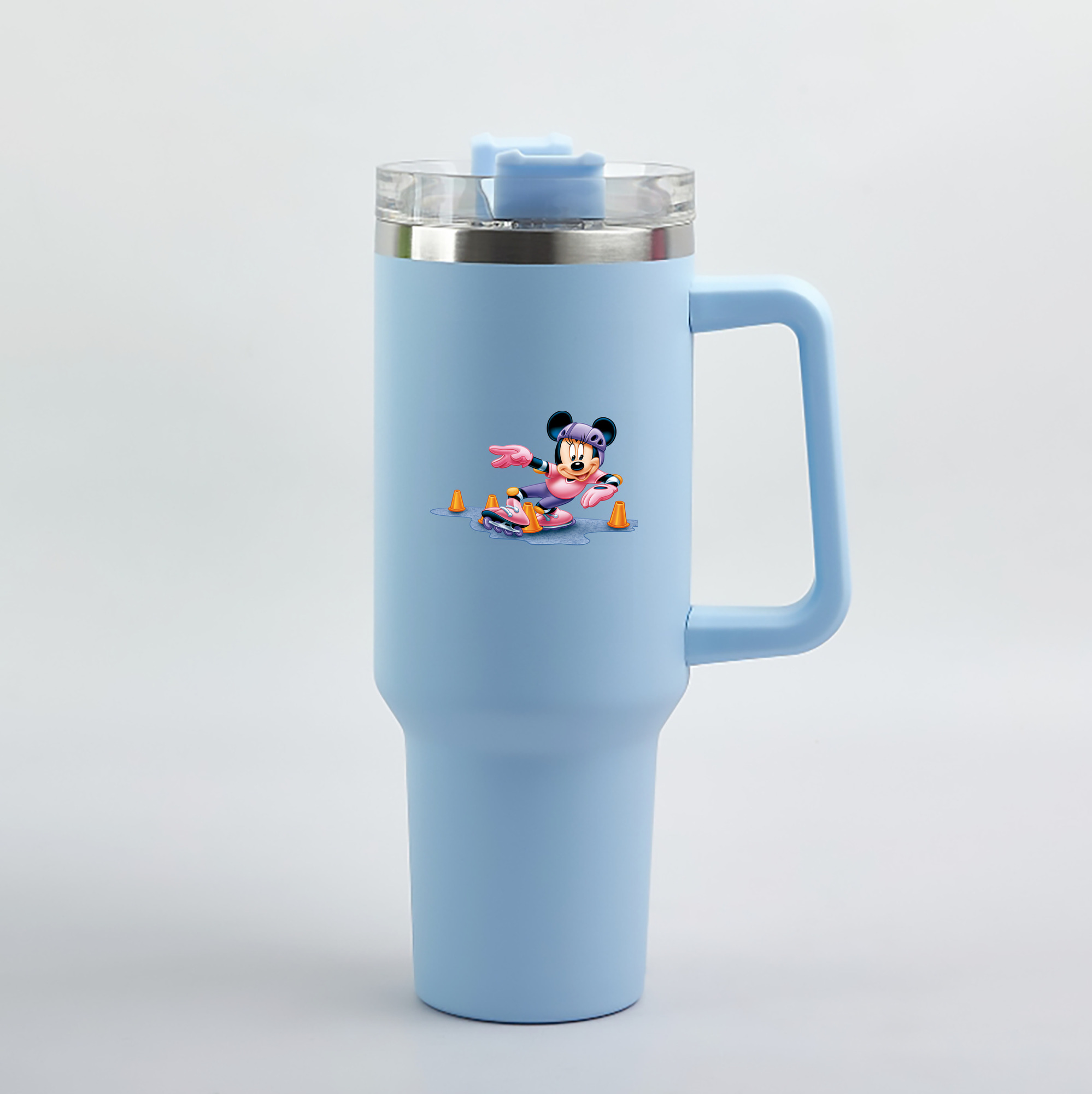 （画像用） ミッキーマウス Mickey Mouse 1200mL車用タンブラー（カラープリント）