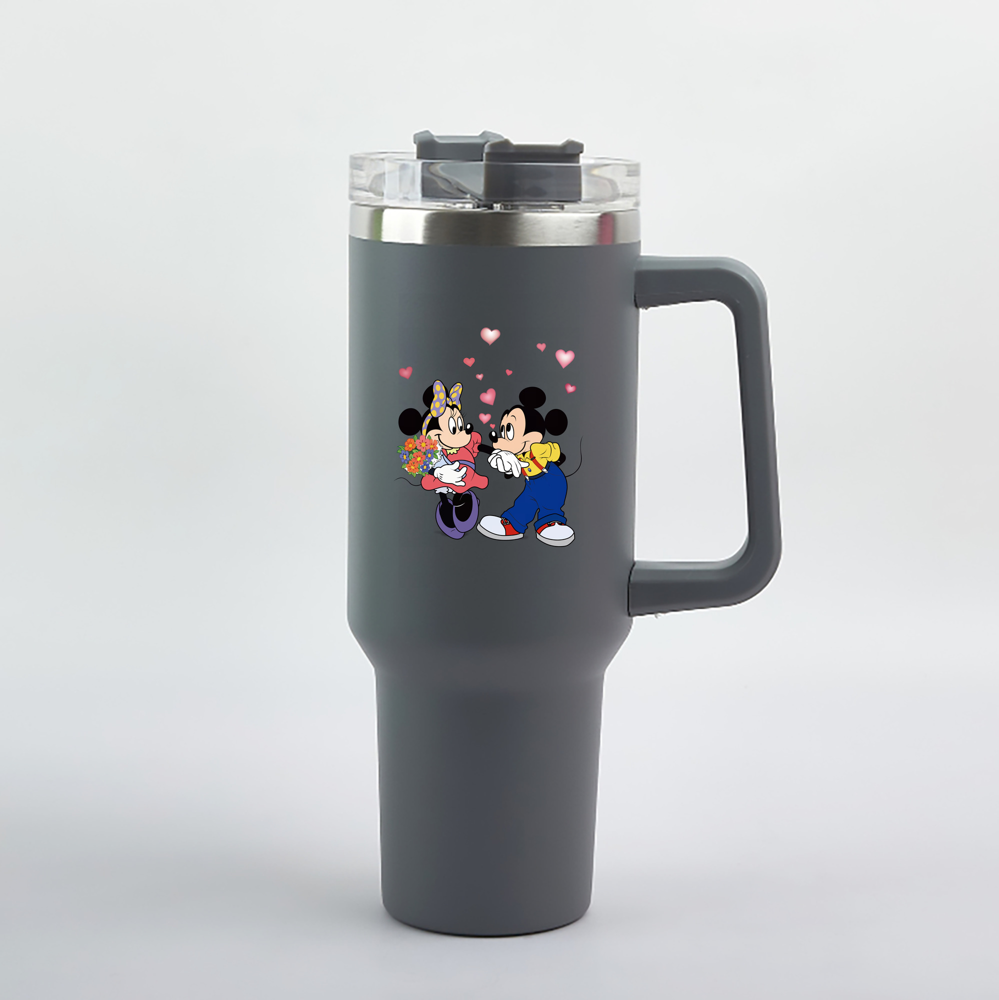 （画像用） ミッキーマウス Mickey Mouse 1200mL車用タンブラー（カラープリント）