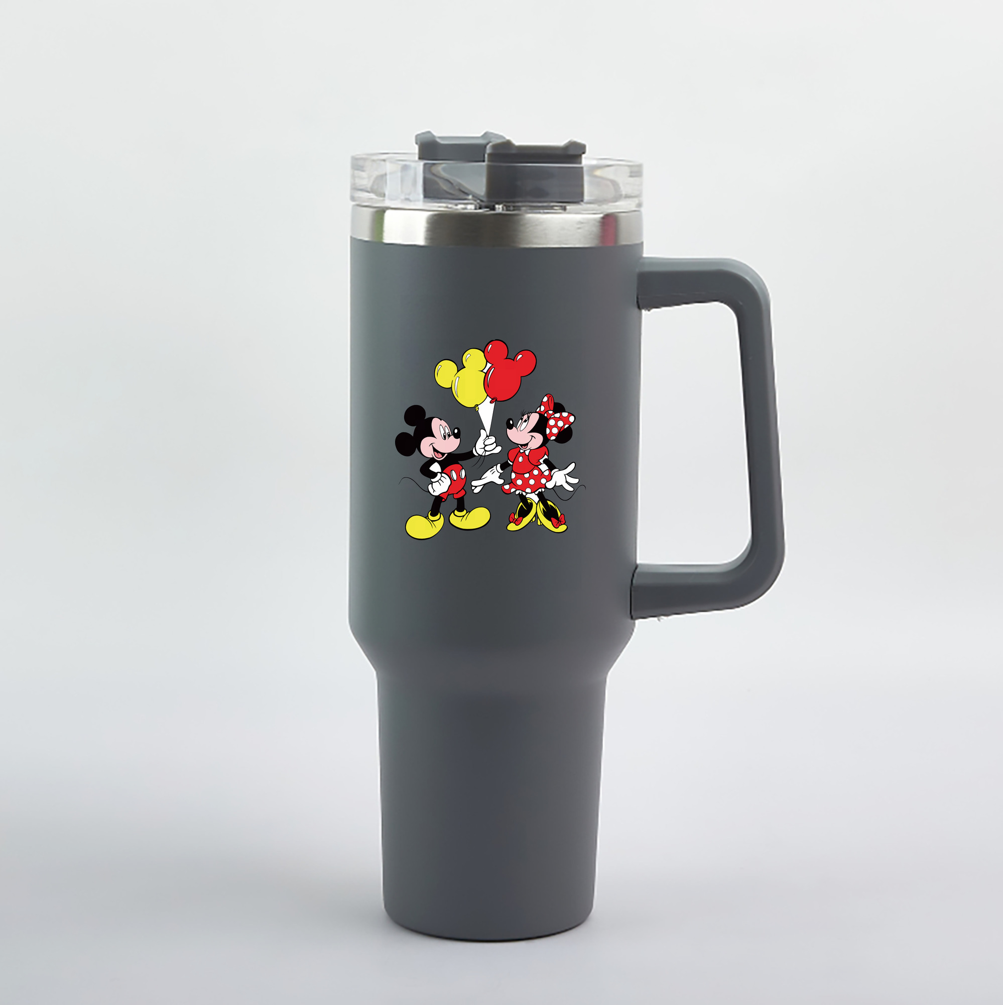 （画像用） ミッキーマウス Mickey Mouse 1200mL車用タンブラー（カラープリント）