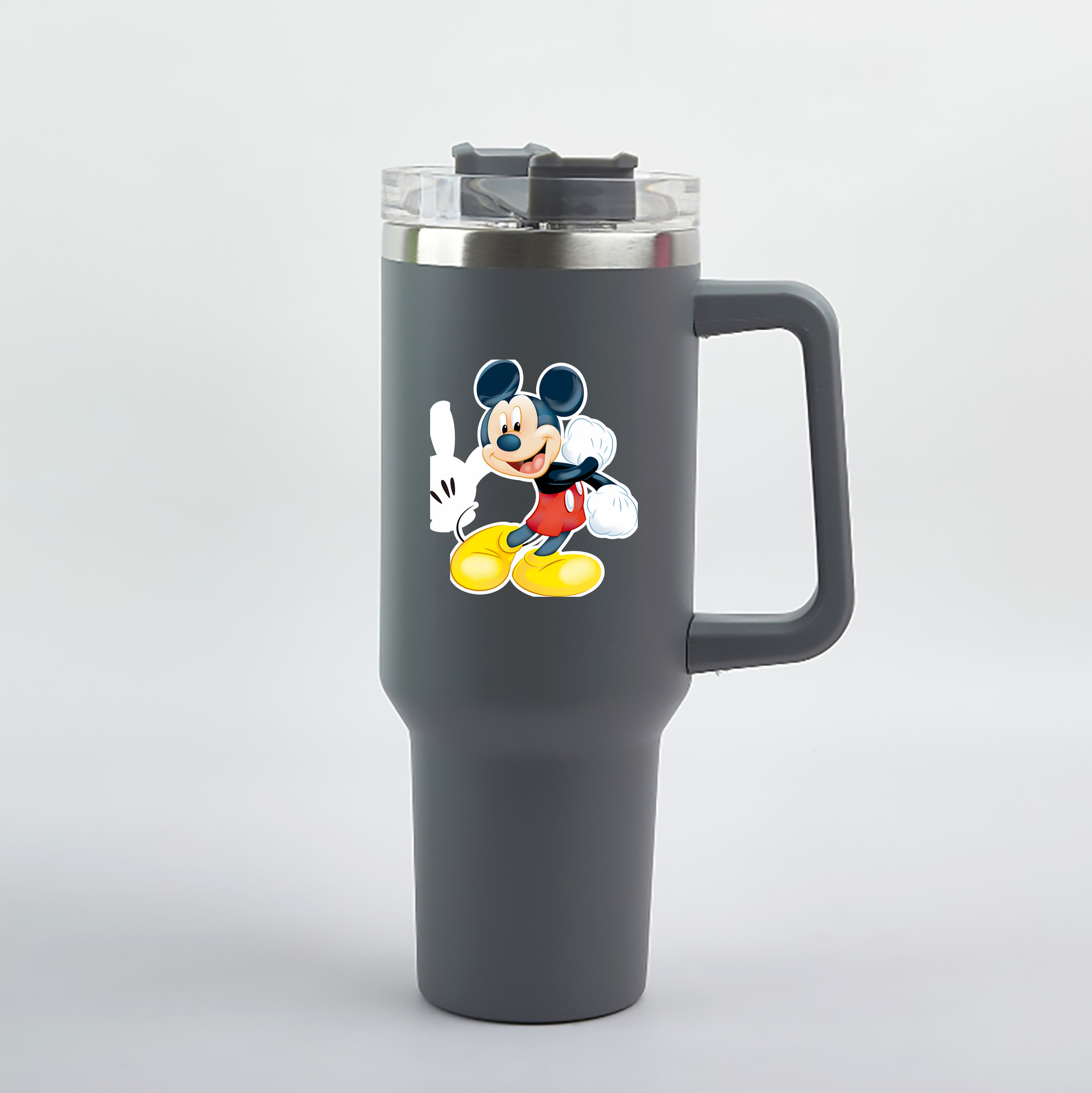 （画像用） ミッキーマウス Mickey Mouse 1200mL車用タンブラー（カラープリント）