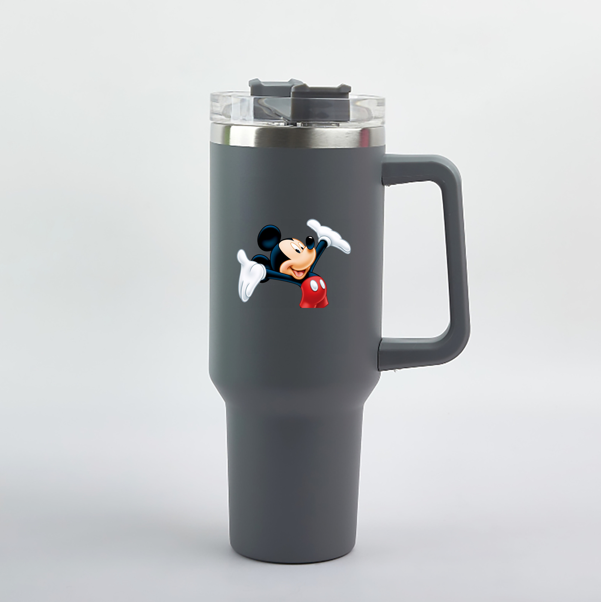 （画像用） ミッキーマウス Mickey Mouse 1200mL車用タンブラー（カラープリント）