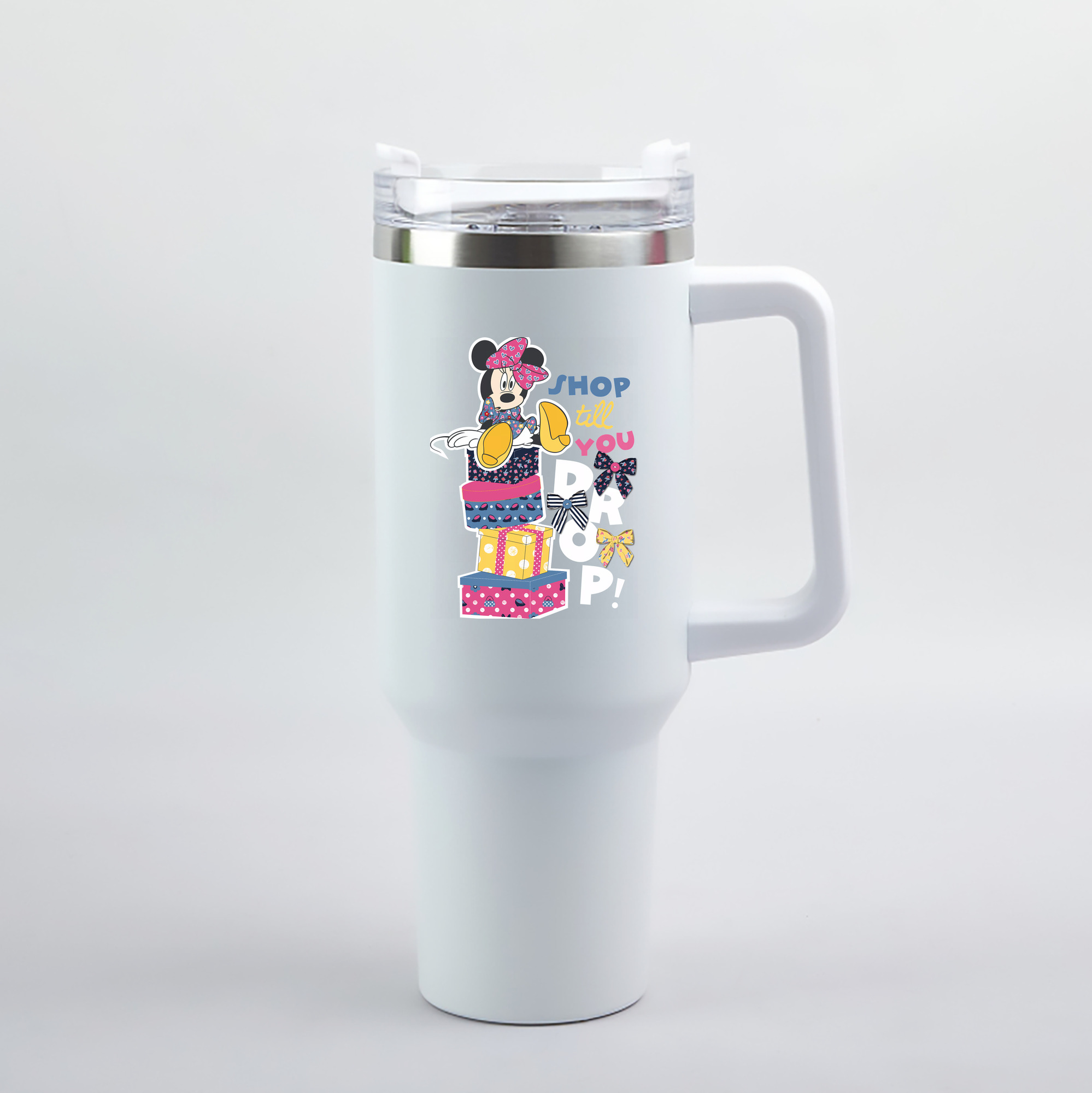 （画像用） ミッキーマウス Mickey Mouse 1200mL車用タンブラー（カラープリント）
