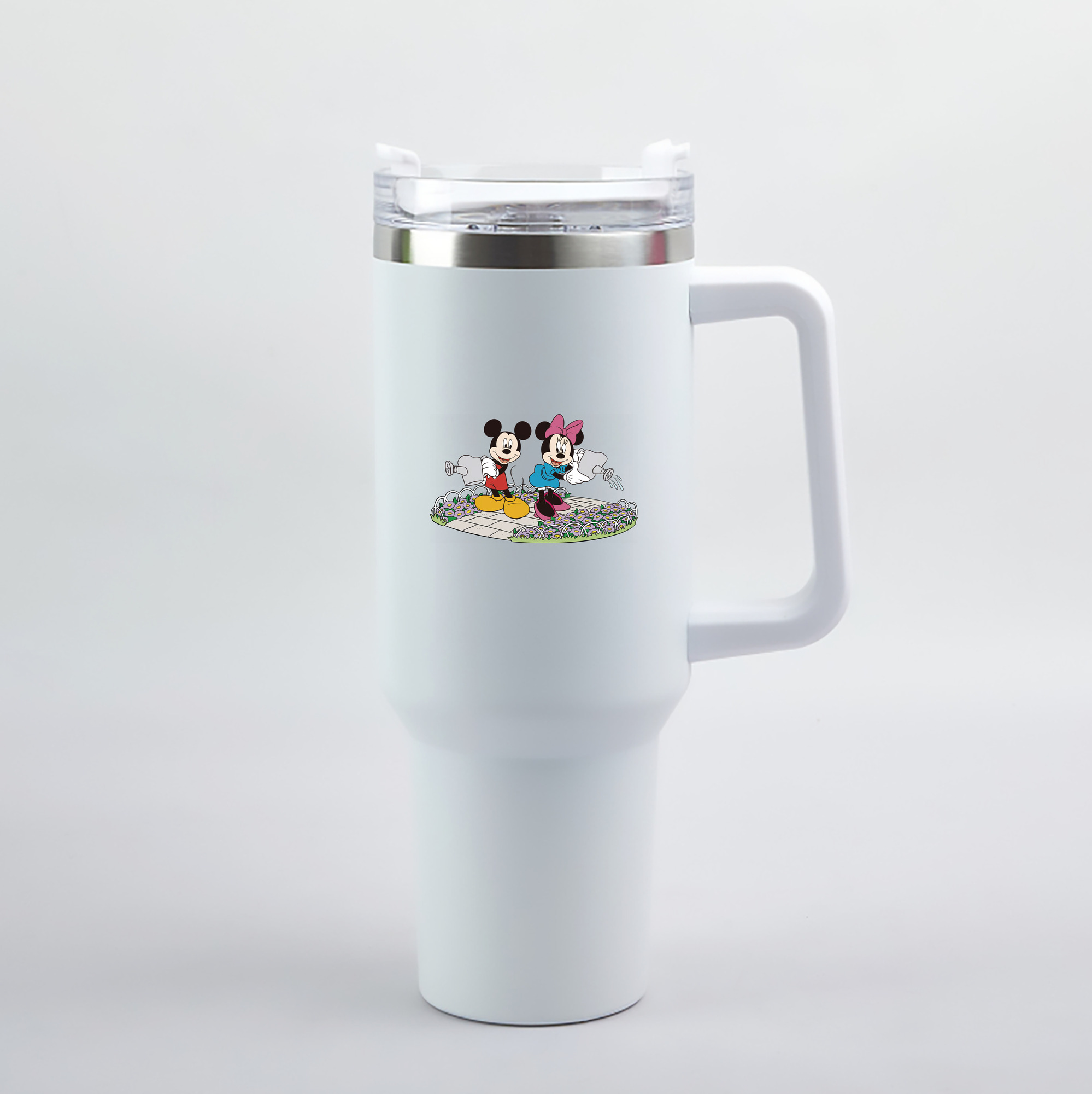 （画像用） ミッキーマウス Mickey Mouse 1200mL車用タンブラー（カラープリント）