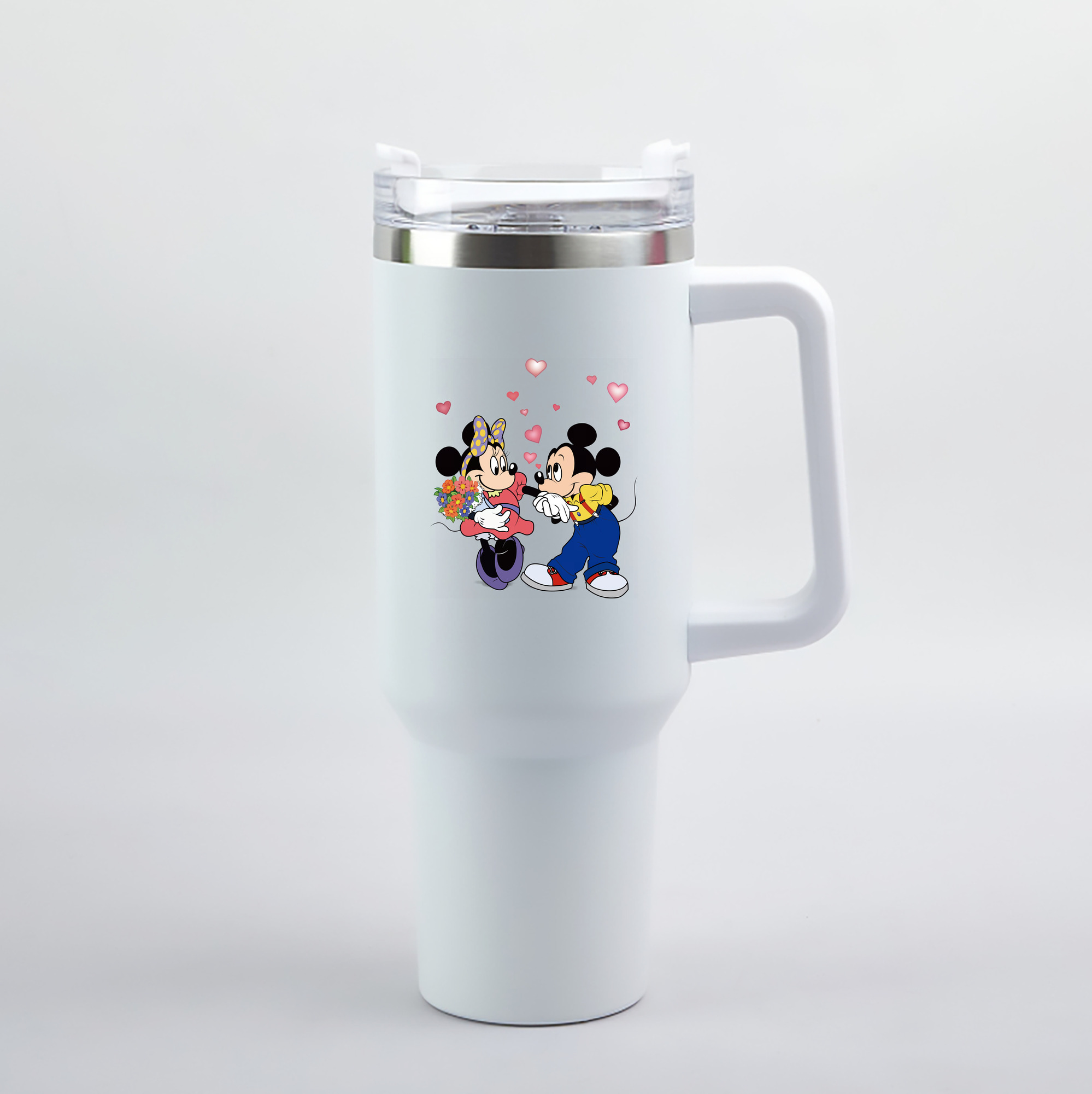 （画像用） ミッキーマウス Mickey Mouse 1200mL車用タンブラー（カラープリント）