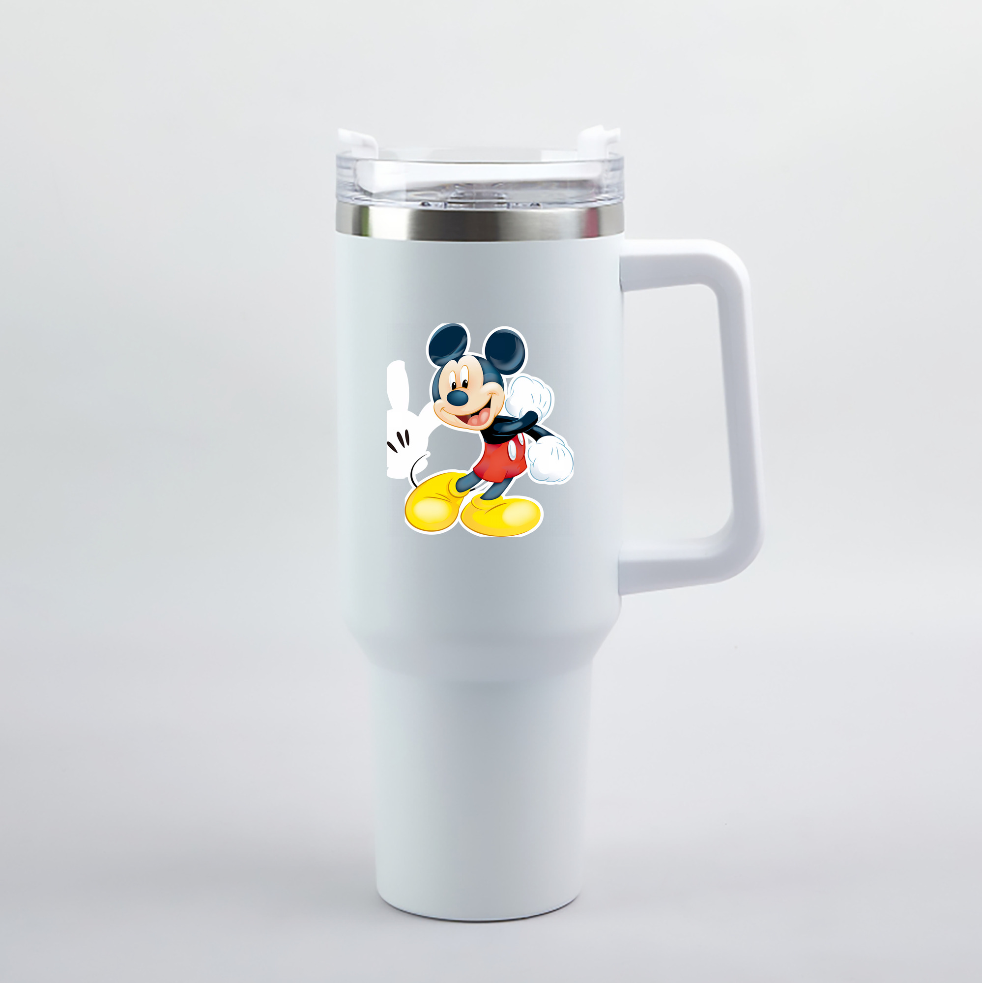 （画像用） ミッキーマウス Mickey Mouse 1200mL車用タンブラー（カラープリント）