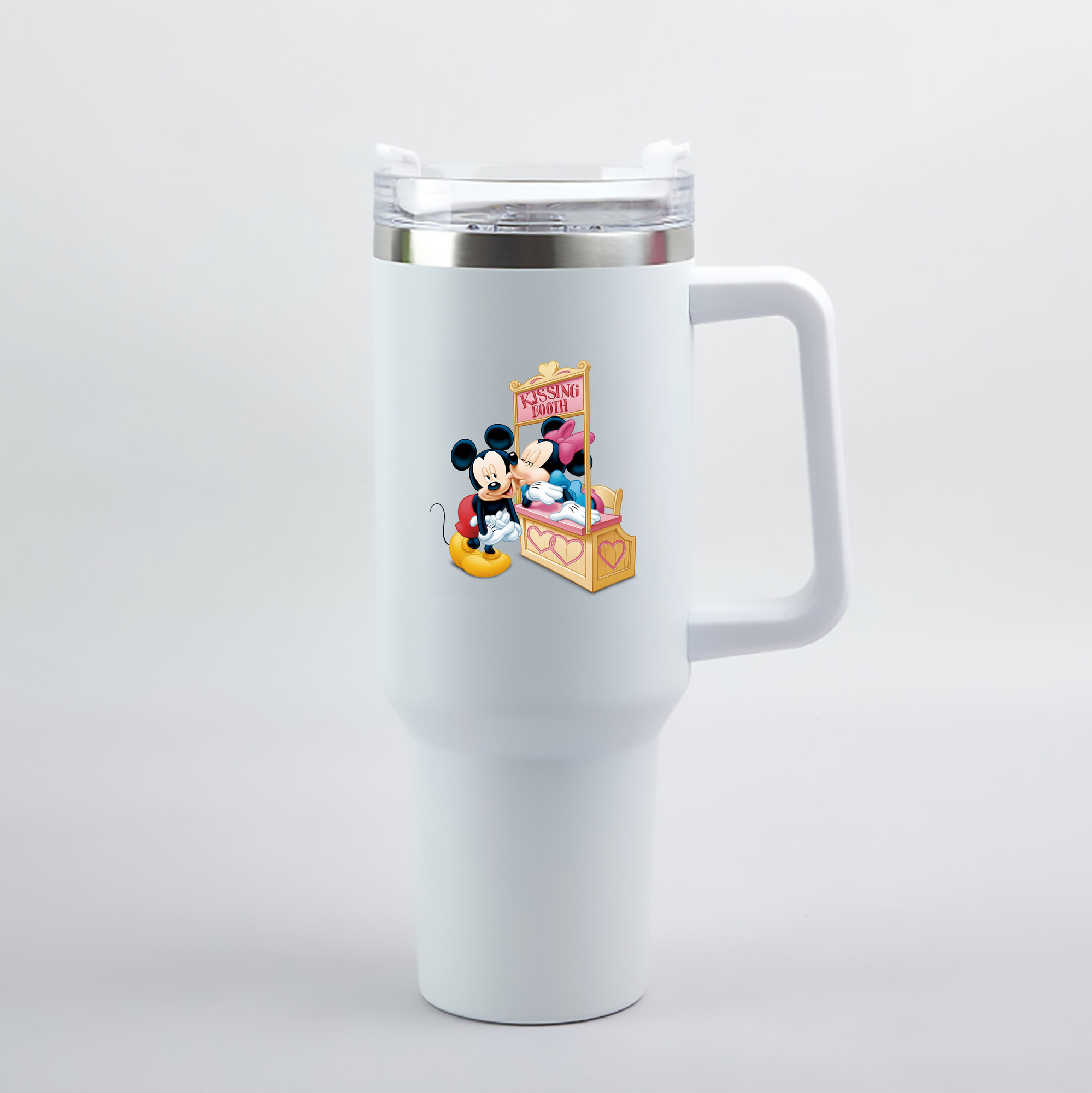 （画像用） ミッキーマウス Mickey Mouse 1200mL車用タンブラー（カラープリント）