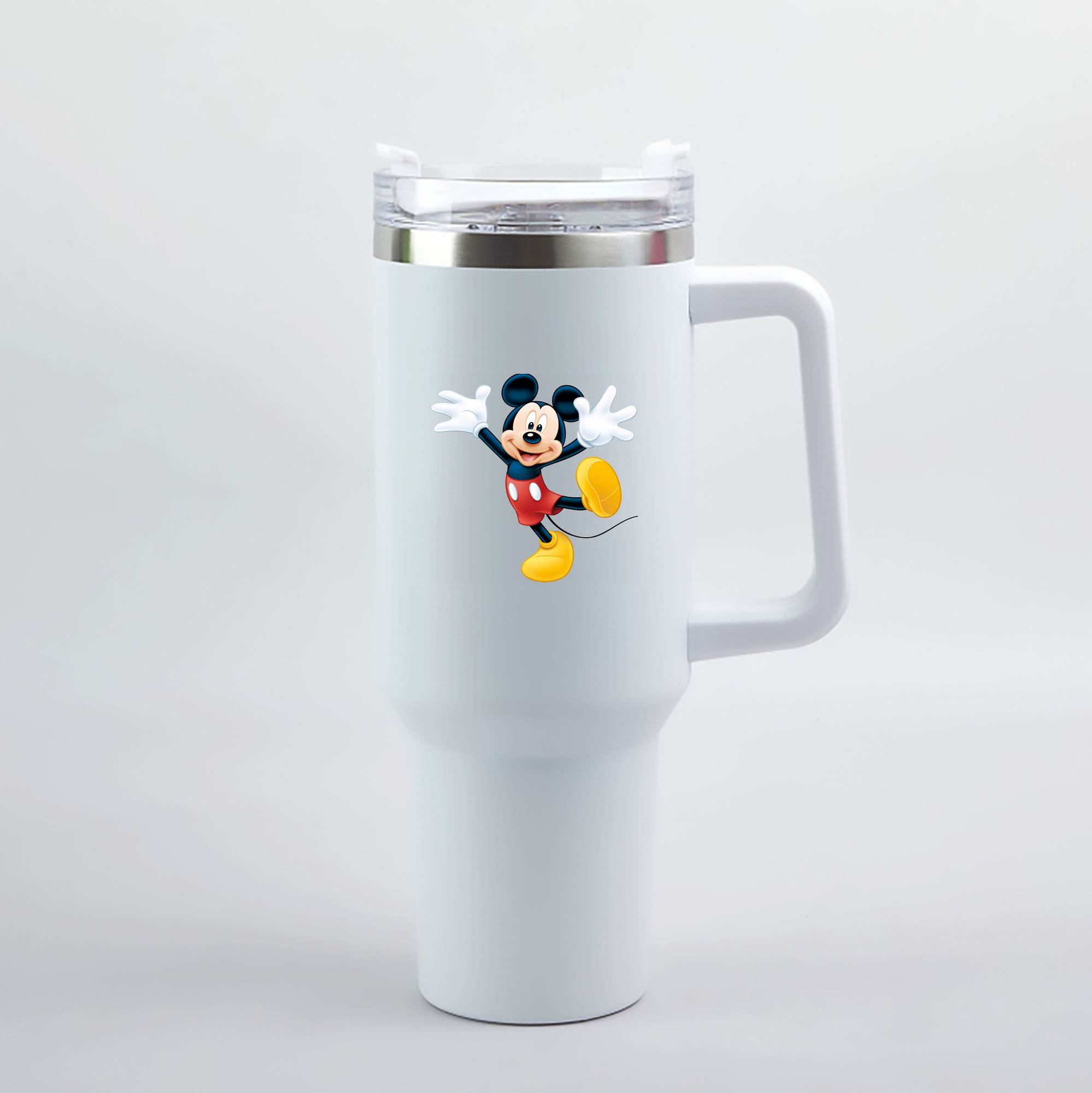 （画像用） ミッキーマウス Mickey Mouse 1200mL車用タンブラー（カラープリント）