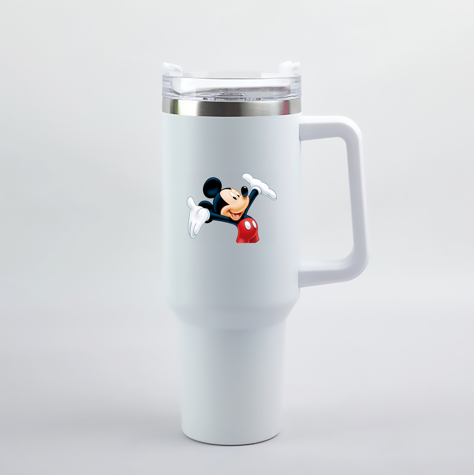 （画像用） ミッキーマウス Mickey Mouse 1200mL車用タンブラー（カラープリント）