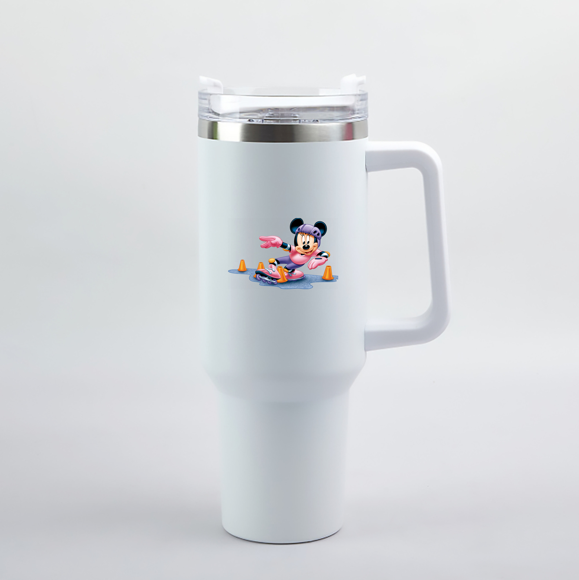 （画像用） ミッキーマウス Mickey Mouse 1200mL車用タンブラー（カラープリント）