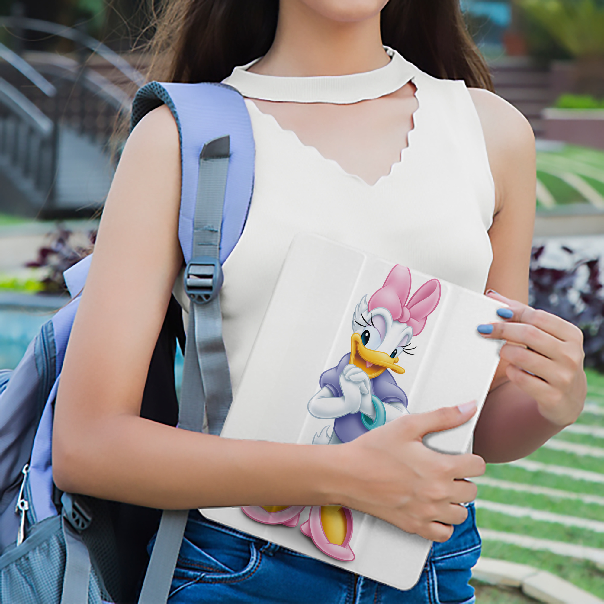 ミッキーマウス Mickey Mouse IPad ケース ペン収納付き 三つ折りスタンド PUレザー×シリコン 対応機種9.5/10.5/10.9インチ