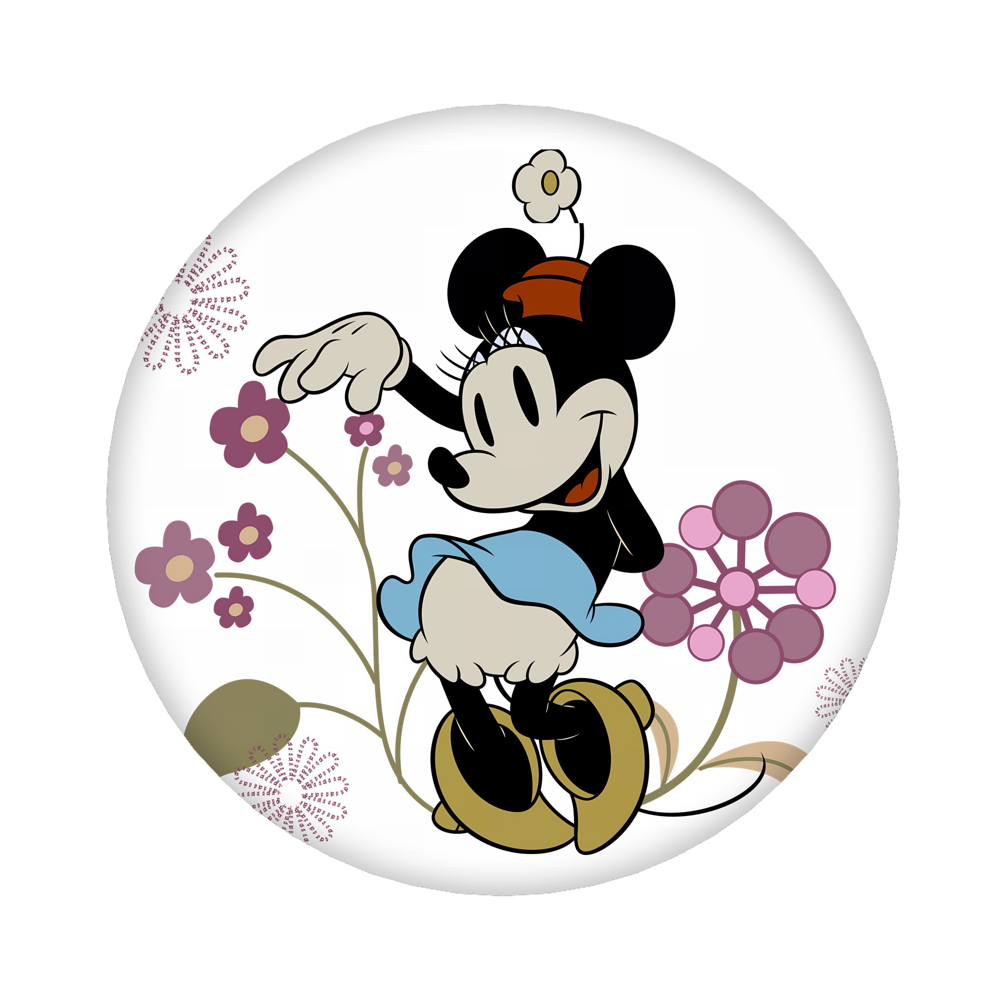 （画像用） ミッキーマウス Mickey Mouse 6cm 缶バッジ 複数セット
