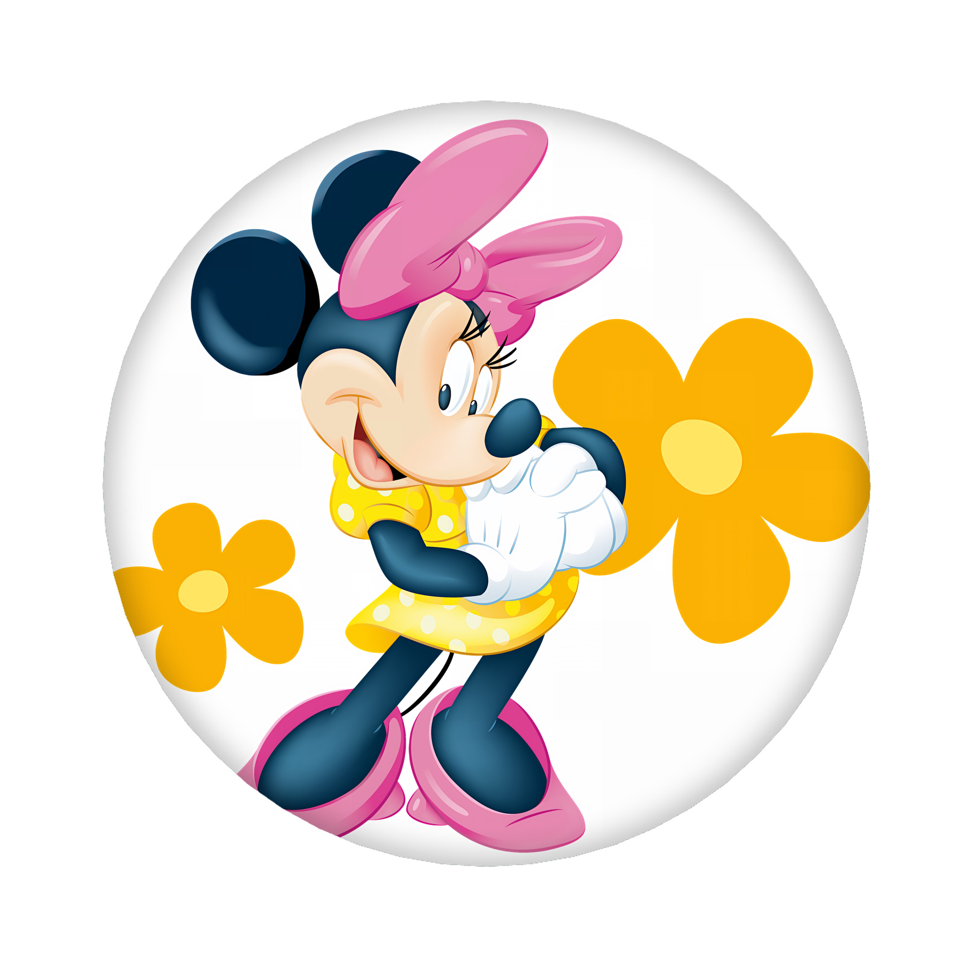 （画像用） ミッキーマウス Mickey Mouse 6cm 缶バッジ 複数セット