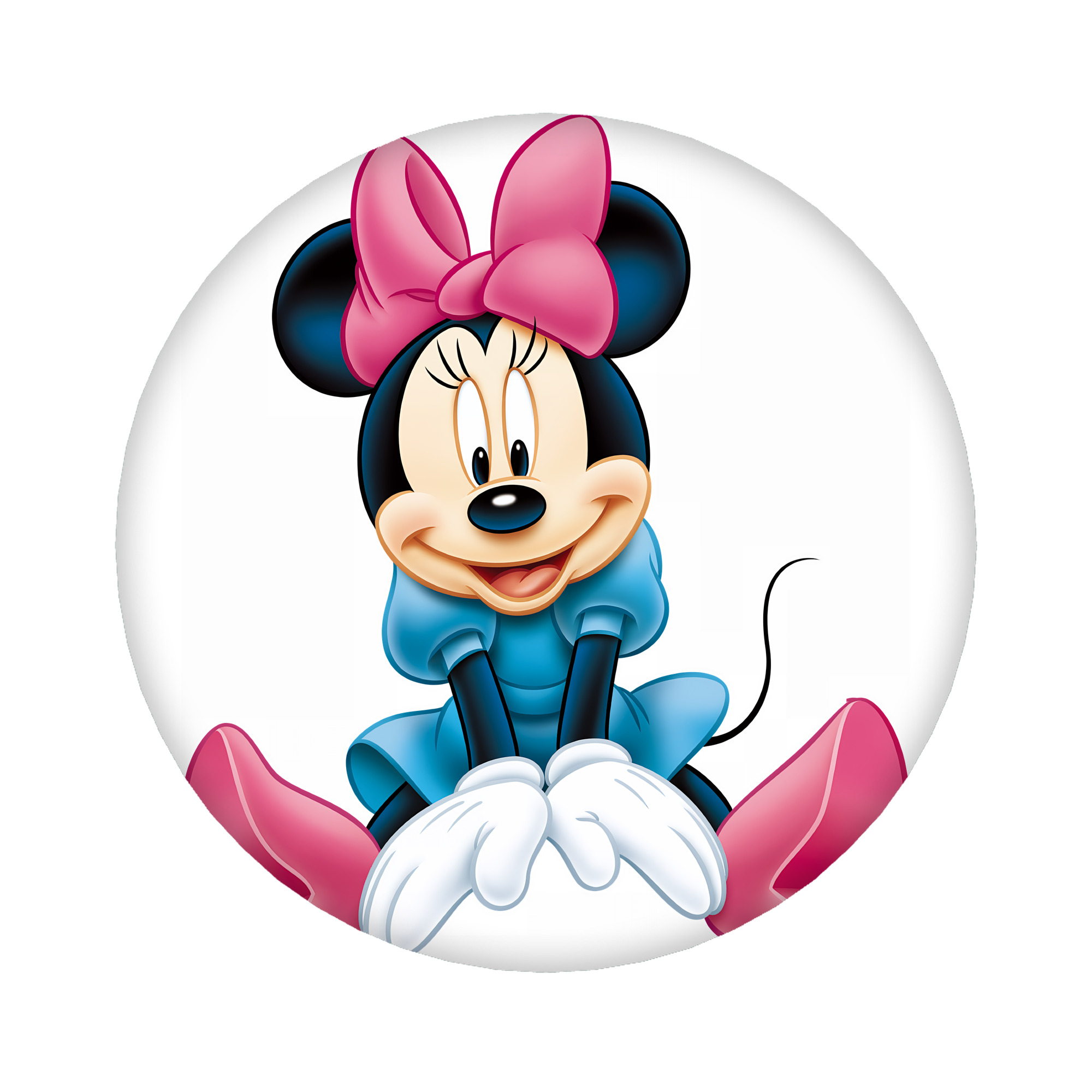 （画像用） ミッキーマウス Mickey Mouse 6cm 缶バッジ 複数セット